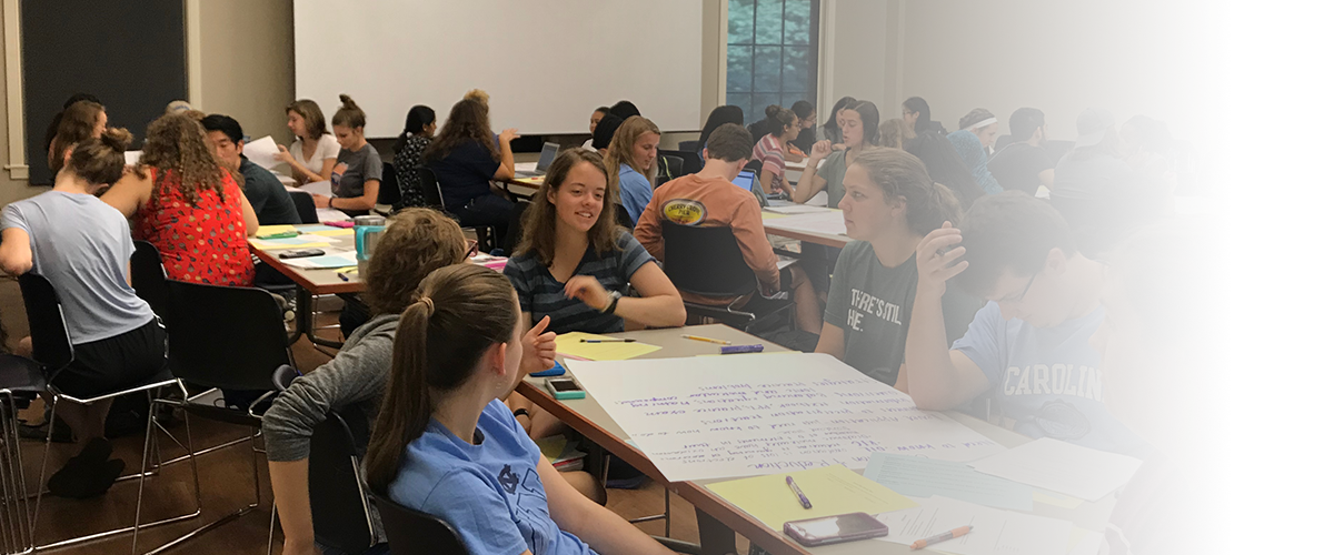 Students studying for STEM courses.